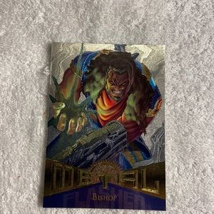 Bishop marvel metal card